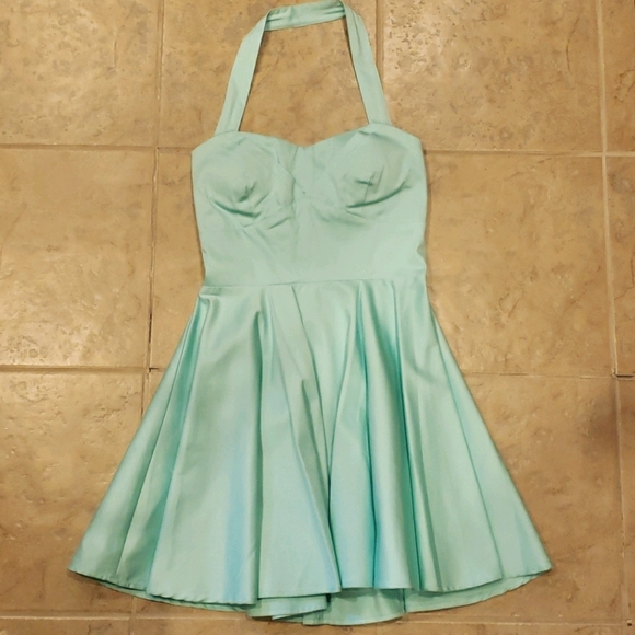 ixia Dresses & Skirts - Halter Pin-up Rockabilly Mini Dress